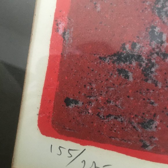 ORIGINAL SERIGRAPH MCM HOI LEBADANG OF HORSES NUMBERED AND SIGNED AB - Picture 5 of 8